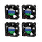 4PCS UM2+ 24V 3010 Mini Heat Cooling Fan for 3D Printer