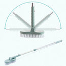 Retractable Bathroom Long Handle Brush Wall Floor Scrub BathTub Shower Tile Cleaning Brushes Tool