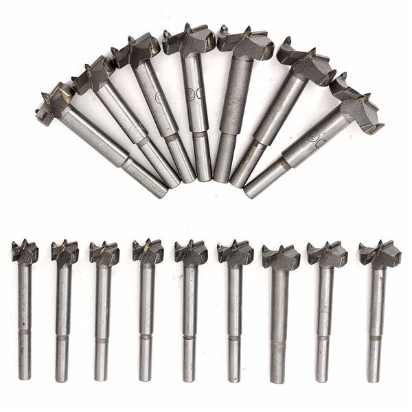 16pcs 15-35mm Forstner Drill Bits Hinge Hole Cutter Wood Working Hole Saw