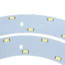 33W 5730 SMD LED Double Panel Circles Annular Ceiling Light Fixtures Board Lamp