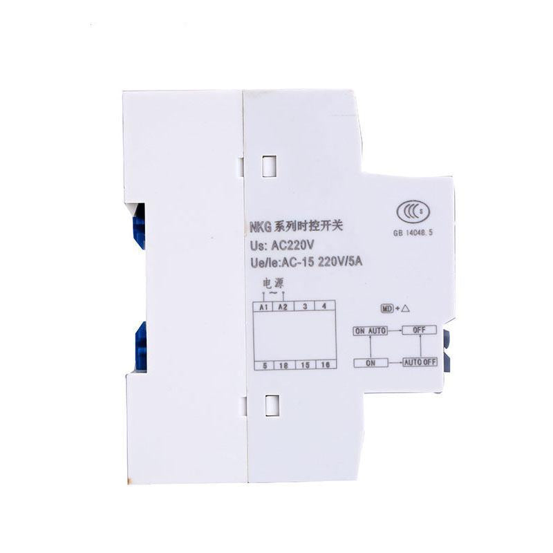 NKG-4 220V 5A Automatic Factory School Bell Timing Switch Controller 40 Groups Timer Time Switch Relay
