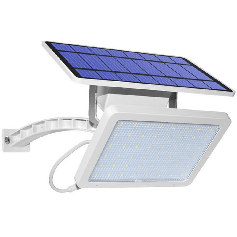 Solar Panel LED Light Sensor Wall Street Lamp  Adjustable Floodlight Waterproof For Outdoor Lawn Garden