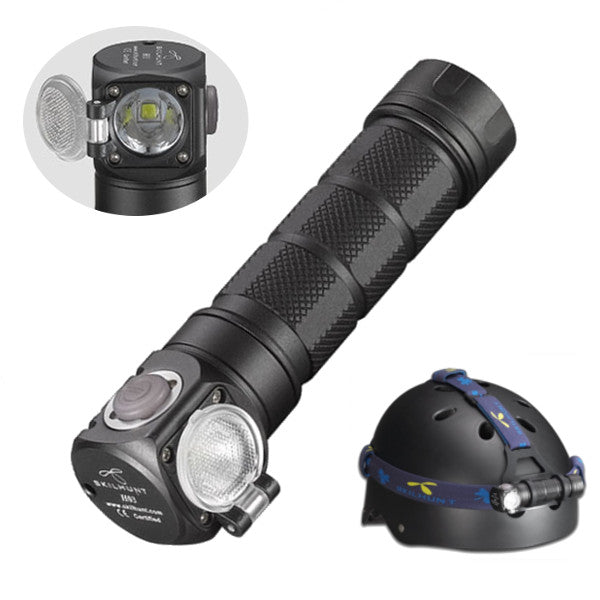 SKILHUNT H03F SE XML2 U4 1200LM 2-group Modes Magnetic Headlamp LED Flashlight