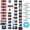 Compatible For Raspberry Pi Sensor kit 37 in 1 Robot Projects Starter Kits with Tutorials Compatible for RPi 3 2 Model B B+ K5 Geekcreit for Arduino - products that work with official Arduino boards