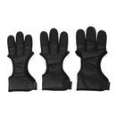 Archery 3 Finger Gloves Shooting Hunting Bow Arrow Right Hand Glove Protection