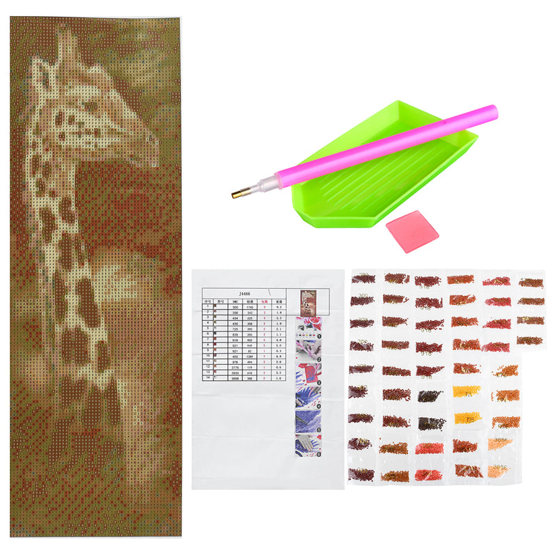 5D Animals DIY Full Drill Diamond Painting Cross Stitch Kit Diamond Paintings Tool Craft Decor