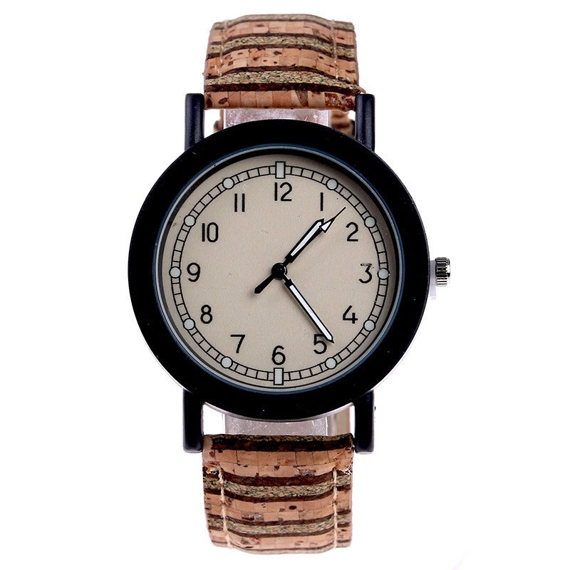 Fshion Women Watch Color Dial Retro Quartz Watch