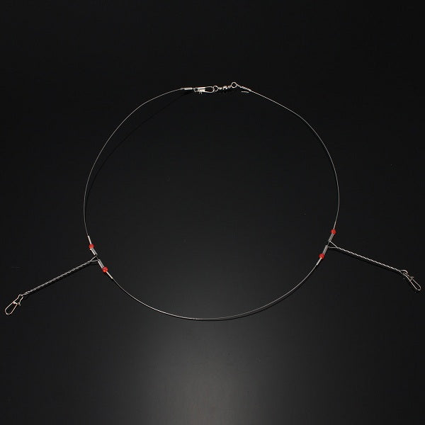 ZANLURE 70 cm Stainless Steel Wire Leader Fishing Line Lure Trace Cable Braided Fishing Line