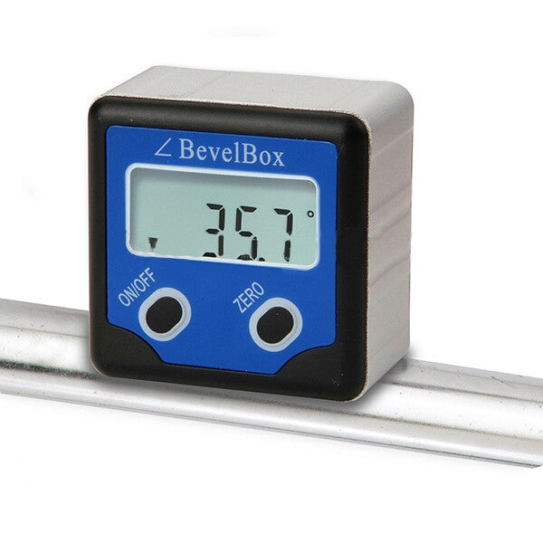 BB-180 360 Degree Digital Mini Bevel Box Angle Gauge Meter Protractor Magnets Base  Inclinator Level Tool