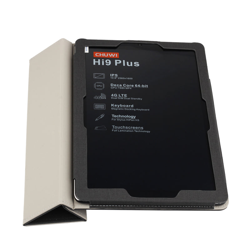 PU Leather Folding Stand Case Cover for 10.8 Inch CHUWI Hi9 Plus Tablet