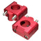 1 1/8" 28mm CNC Handlebar Fat Bar Riser Mount Clamp Adaptor for Pit Dirt Motorcycle