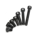 Suleve M3CH5 M3 Carbon Steel Allen Bolt 4-25mm Hex Socket Cap Screw Metric Assortment Kit 125pcs