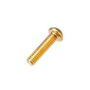 Suleve M3AH2 50Pcs Titanium Plated M3 Hex Socket Button Head Screws Alloy Steel 12.9 Grade Screw Bolt 5-20mm
