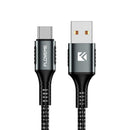 FLOVEME 5A Type C Fast Charging Braided Wire Data Cable For HUAWEI P30 P20 Pro Mate20 Pro S9 S10 Note