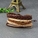 Trendy Wrap Bracelet Multilayer Bead Chain Jewelry Gift Men Bracelet
