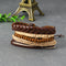 Trendy Wrap Bracelet Multilayer Bead Chain Jewelry Gift Men Bracelet
