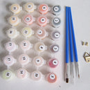 DIY Frameless Painting The Autumn Wind Is Soughing Linen Canvas Oil Painting Paint Paper Art