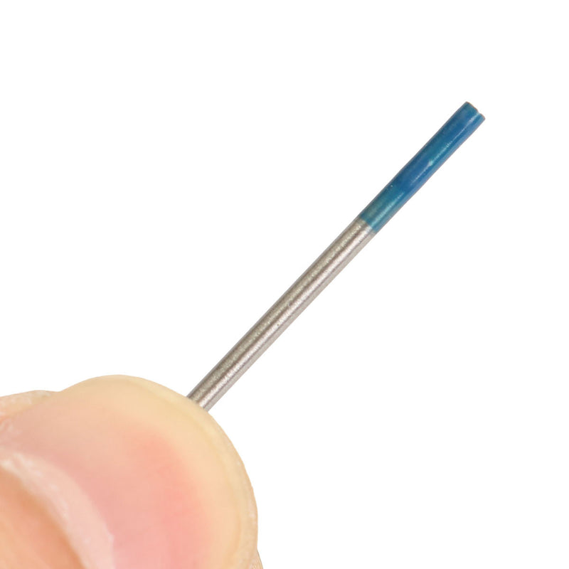 10pcs Tungsten WL20 2 Percent Lanthanated Blue Tip TIG Electrode 1.6mmx175mm Weld Welding Machine Accessories