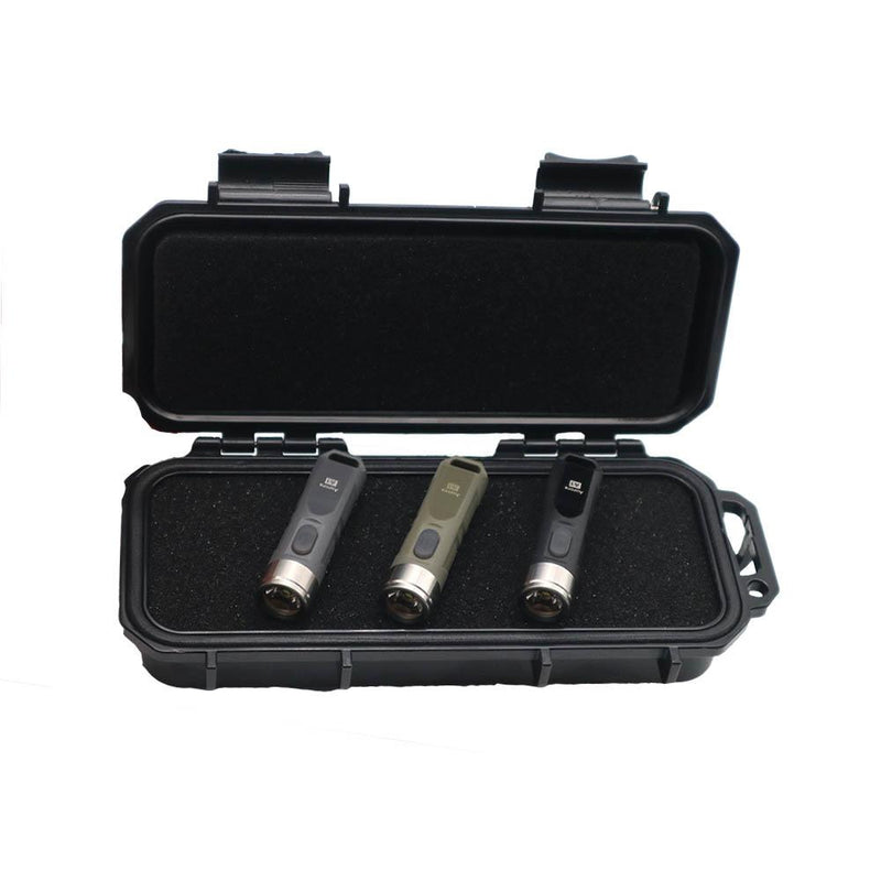 RovyVon Aurora A1 550LM Mini Keychain Light USB Rechargeable Flashlight EDC Flashlight USB Charging LED Work Lamp 130mAh Lithium Battery Hunting Camping Emergency Lantern