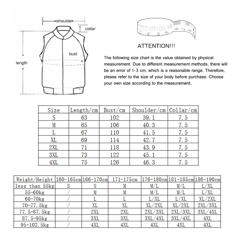 Electric Heat Vest Clothes Warm Vest Men Heating Coat Jacket For Skiing Cycling