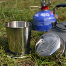 Fire-Maple 140ml Portable Camping Picnic Cup Stainless Steel Folding Light Weight Water Mug FMP-302