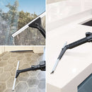 Black Window Squeegee With Water Sprayer Accessory For WORX WA4050 Car Washer