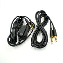 Gaming Headset Earphone Cable for Logitech Astro A10 A40 A50 A30 Smartphone Audio Cable Cord Inline Mute Volume Control Cables
