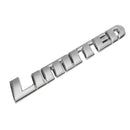 ABS Chrome Car LIMITED Decals Badge Fender Side Emblem Stickers for Highlander