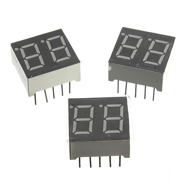 3Pcs DIY 6 Digital LED Electronic Clock Kit 9V-12V AT89C2051
