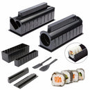 DIY 10 In 1 Sushi Maker 10pcs Rice Roll Mold Kitchen Chef Set Mould Roller Cutter Sushi Making Tools