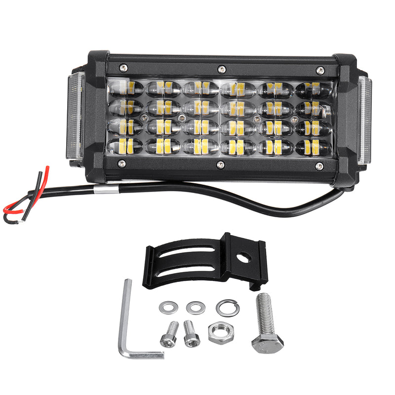 7" 40W 10-32V 40LED IP67 LED Work Light Bar Spot Flood Beams Combo For Off-road SUV Truck