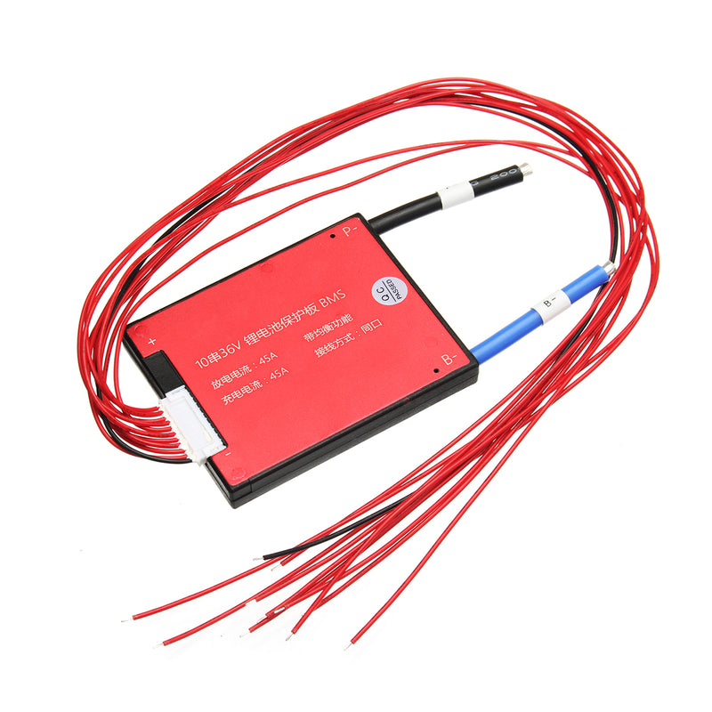 36V 10S 16A 45A BMS Li-ion Lipolymer Battery Protection Board for Ebike Ebicycle