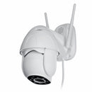 [ Full Color 1080P HD ] Outdoor Voice Intercom Waterproof WiFi 2MP Speed Dome Security IP IR Camera Security Surveillance NetCam Night Vision M otion Detection Audio Network PTZ Pan Tilt  Camera