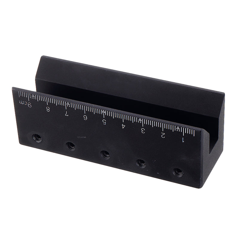 6/7/8/9/10mm Aluminum Alloy Handhled V Drill Guide Drill Straight Angle Guide Dowel Jig Woodworking