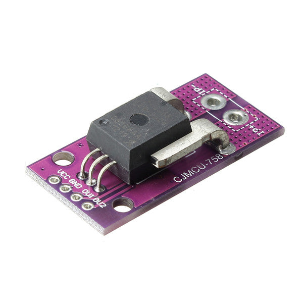 5Pcs CJMCU-758 ACS758LCB-050B-PFF-T Linear Current Sensor Hall Current Module For