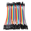 2.54mm Female to Female Connector 40 Pcs Dupont Cable Jumper Wire