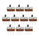 500pcs SS12d00G4 2 Gear 3 Pin Toggle Switch Slide Switch Interruptor On-Off Handle Length 4mm
