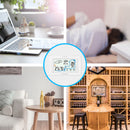 Multifunctional Electronic Alarm Clock for Weather Forecast with Touch Screen Thermohygrometer