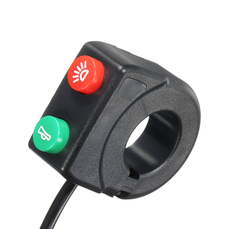7/8inch 22mm 12V On Off Horn Headlight Switch Motorcycle Handlebar Bar