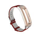 Mijobs Soft Genuine Leather Strap Replacement Watch Band for Huawei Honor 4 Running Version