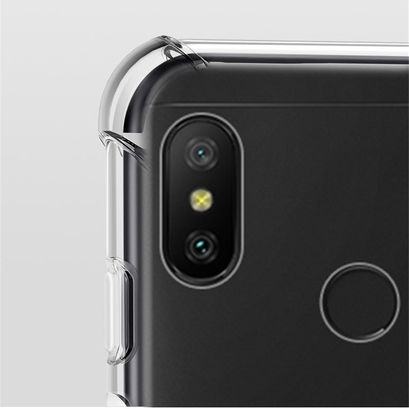 Bakeey Transparent Shockproof Soft TPU Protective Case For Xiaomi Mi A2 Lite / Xiaomi Redmi 6 Pro