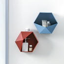 Nordic Wind Geometric Shelf Household Bookshelf Kitchen Plastic Food Storage Case Dried Fruit Snack Box Home Decorations