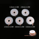 1.5mm 2mm 2.5mm 3mm 3.5mm Width 1.5M Length Desoldering Braid Welding Solder Remover Wick Wire Lead Cord Flux BGA Repair Tool