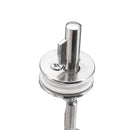 Sliding Glass Cabinet Door Showcase Reptile Vivarium Terrarium Lock w/ 2 Keys