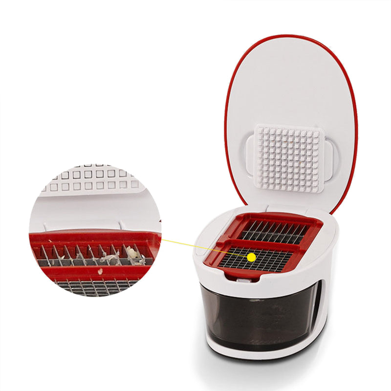 Kitchen Manual Garlic Press Household Multifunctional Garlic Pressed Garlic Slicer Vegetable Cutter
