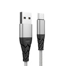 Bakeey 2.4A Type C Micro USB Nylon Braided Fast Charging Data Cable For Xiaomi Mi8 Mi9 HUAWEI P30 Pocophone S9 S10 S10+