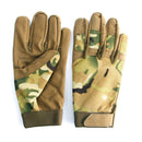 Three Soldiers Outdoor Soft Tactical Gloves Full Finger Glove Slip Resistant For Cycling Camping Hunting