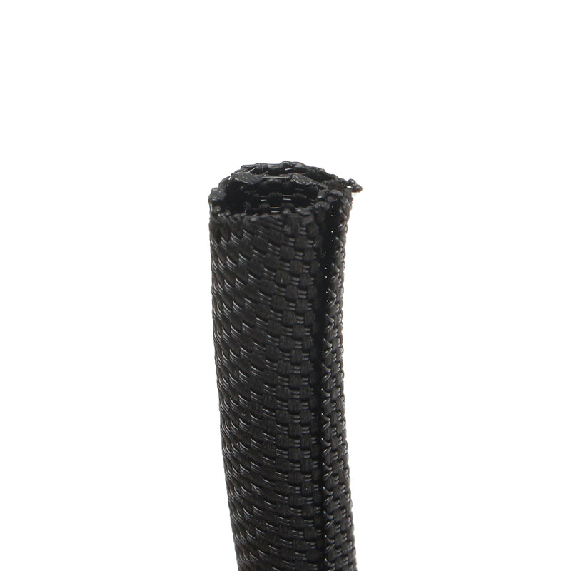 3.25m Flame Retardant Anti-corrosion Self Wrap Braided PET Wire Nylon Sleeve