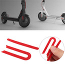 Front And Rear Wheels Rubber Reflective Stickers For Xiaomi Mijia M365 E-Scooter