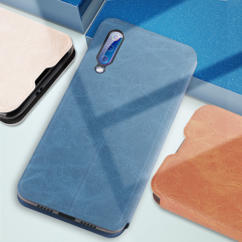 MOFI Shockproof PU Leather Flip Card Slot With Stand Full Body Protective Case For Xiaomi Mi9 / Xiaomi Mi 9 Transparent Edition